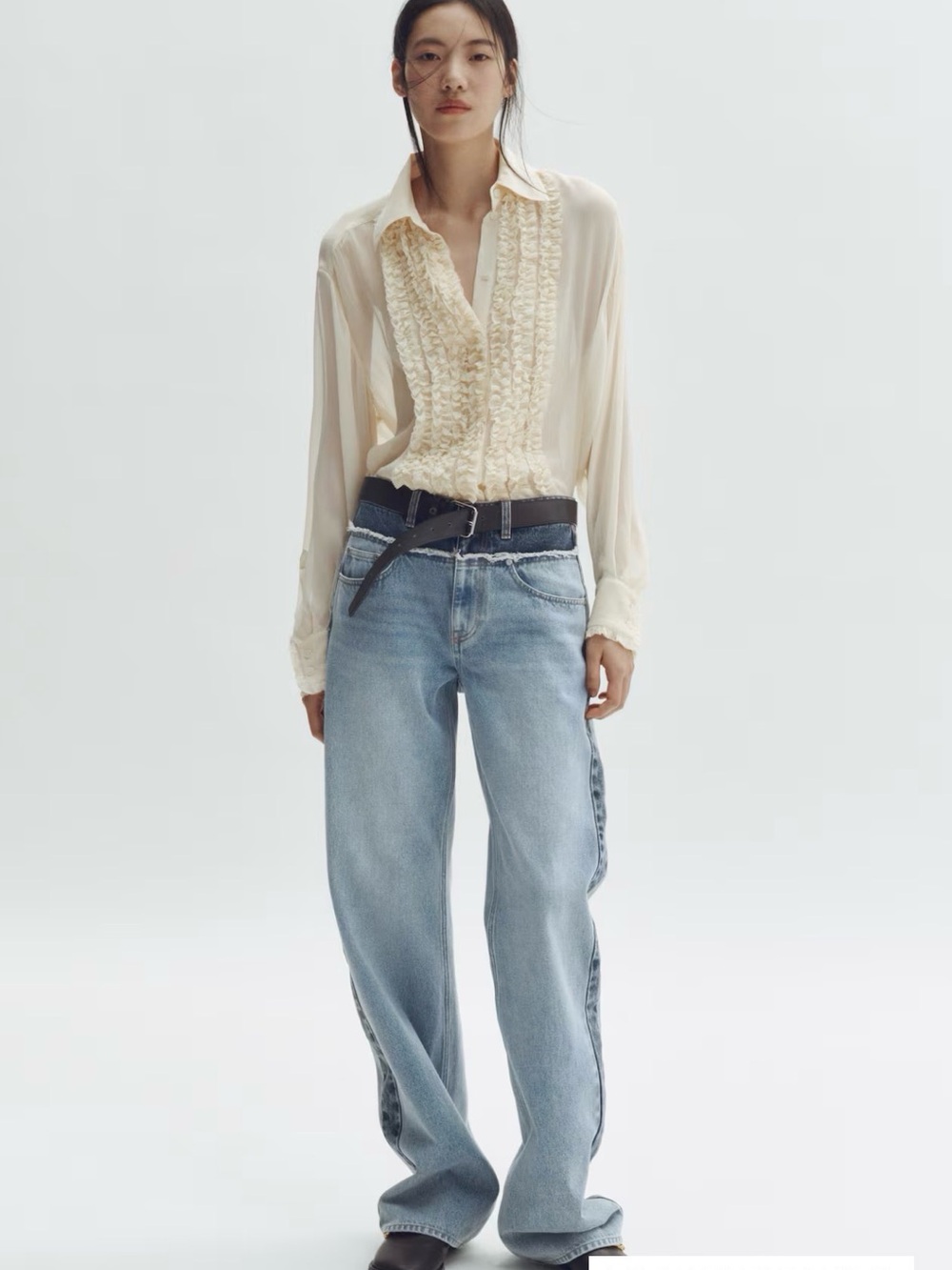 Stella McCartney x HM two tone jeans
